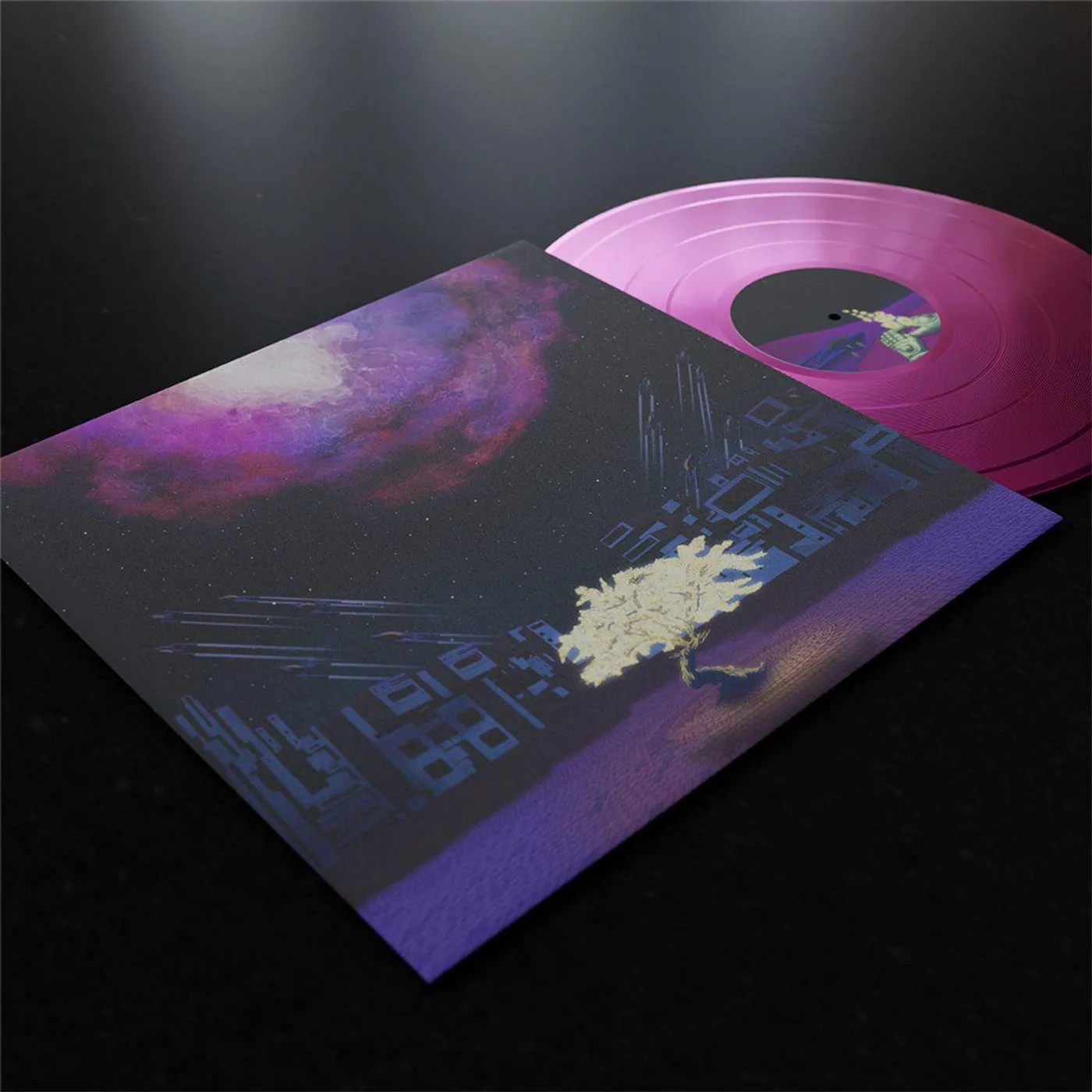 Alber Jupiter Puis Vient La Nuit Vinyl Record