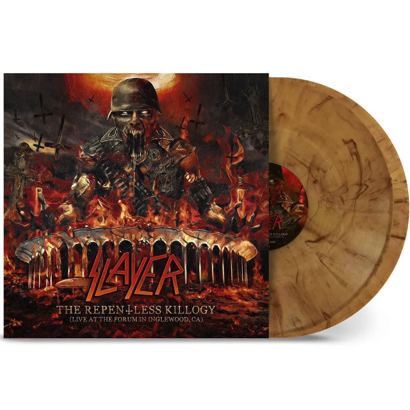 Slayer Repentless Killogy - Live At The Forum (2LP/ Amber Smoke) Vinyl Record