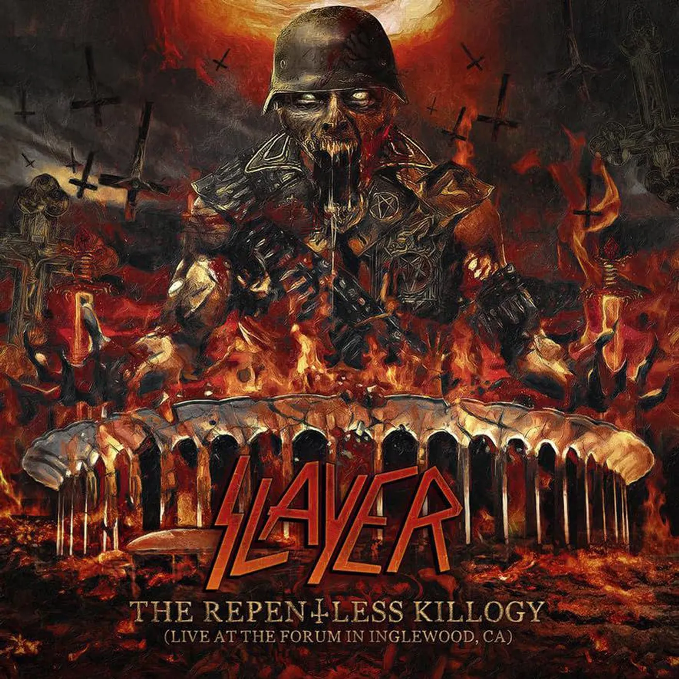 Slayer Repentless Killogy - Live At The Forum (2LP/ Amber Smoke) Vinyl Record