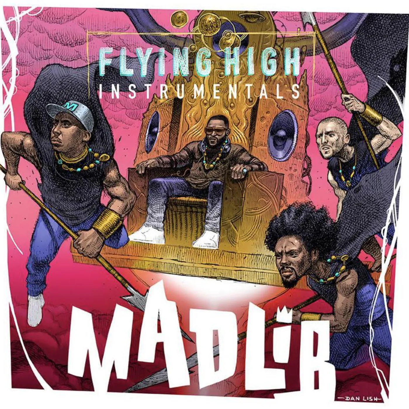 Madlib Flying High Instrumentals Vinyl Record
