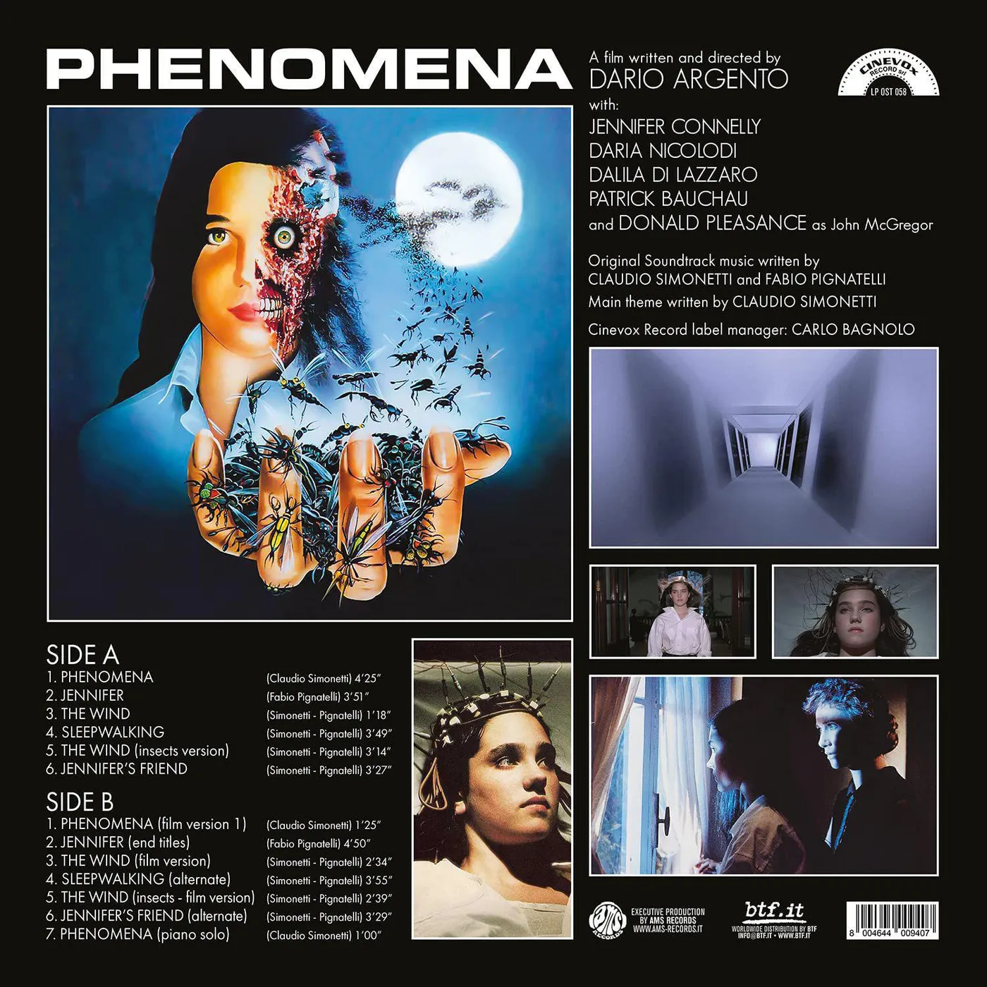 Simonetti-Pignatelli Phenomena - Original Soundtrack Vinyl Record