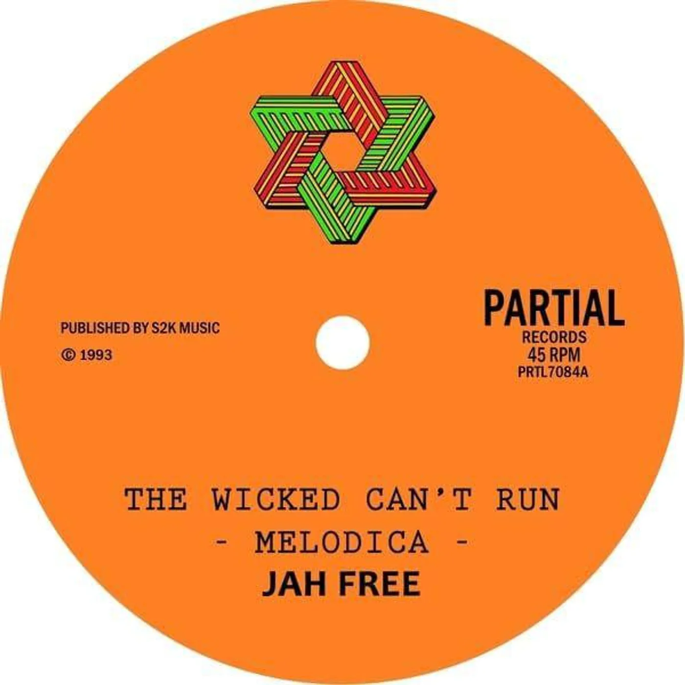 Jah Free The Wicked Can't Run (7") Vinyl Record