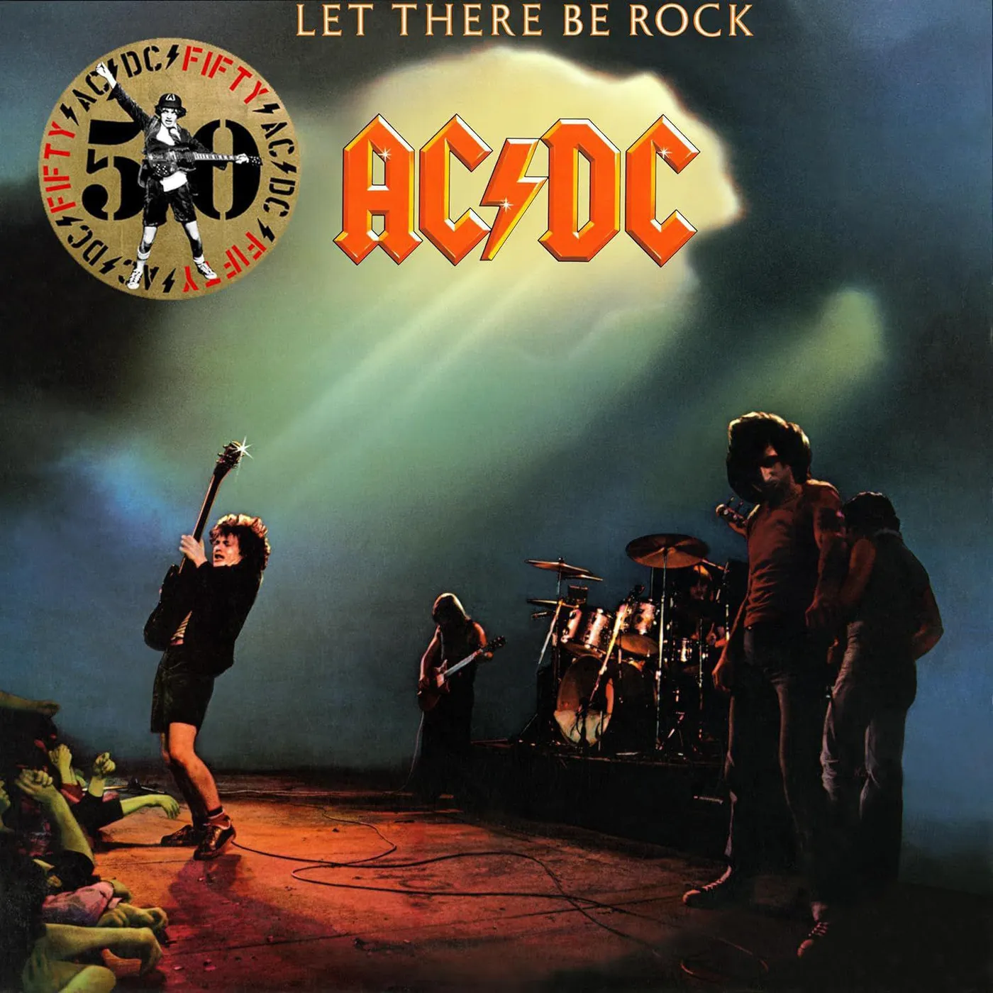 AC/DC Let There Be Rock  Let There Be Rock (Limited Edition/Gold) Vinyl Record