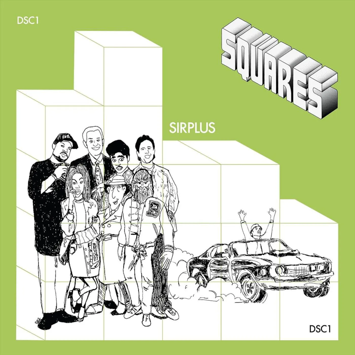 Sirplus SQUARES Vinyl Record