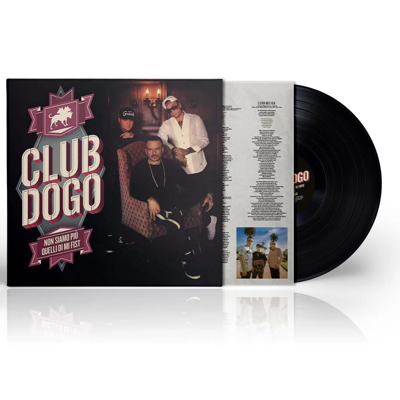 Club Dogo Non Siamo Piu Quelli Di Mi Fist Vinyl Record
