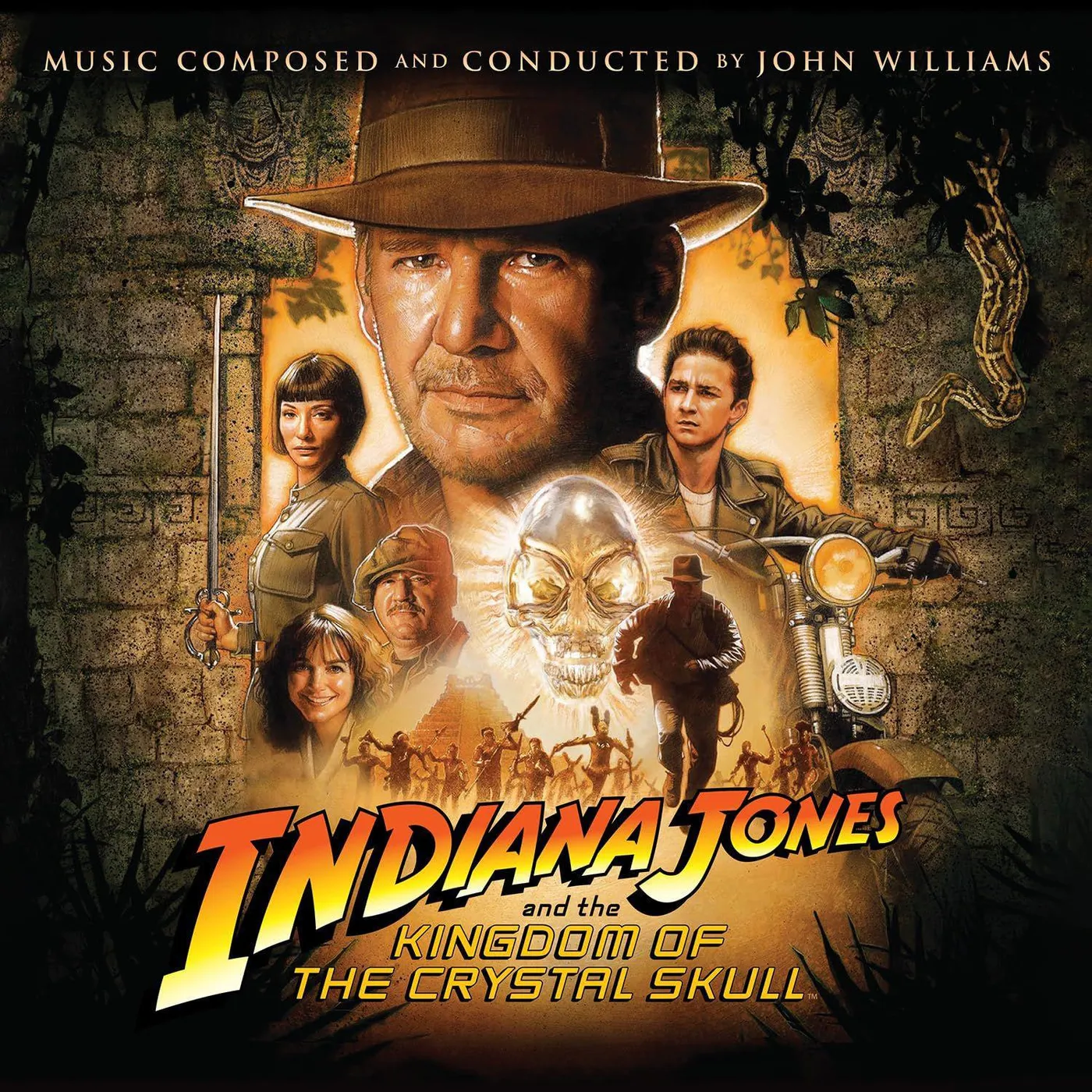 John Williams  Indiana Jones & Kingdom Of The Crystal Skull - Original Soundtrack (2LP) Vinyl Record