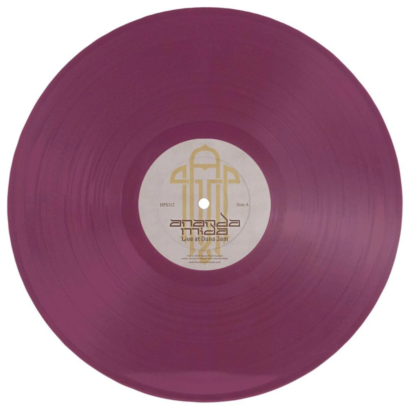 Ananda Mida Live At Duna Jam (Purple) Vinyl Record