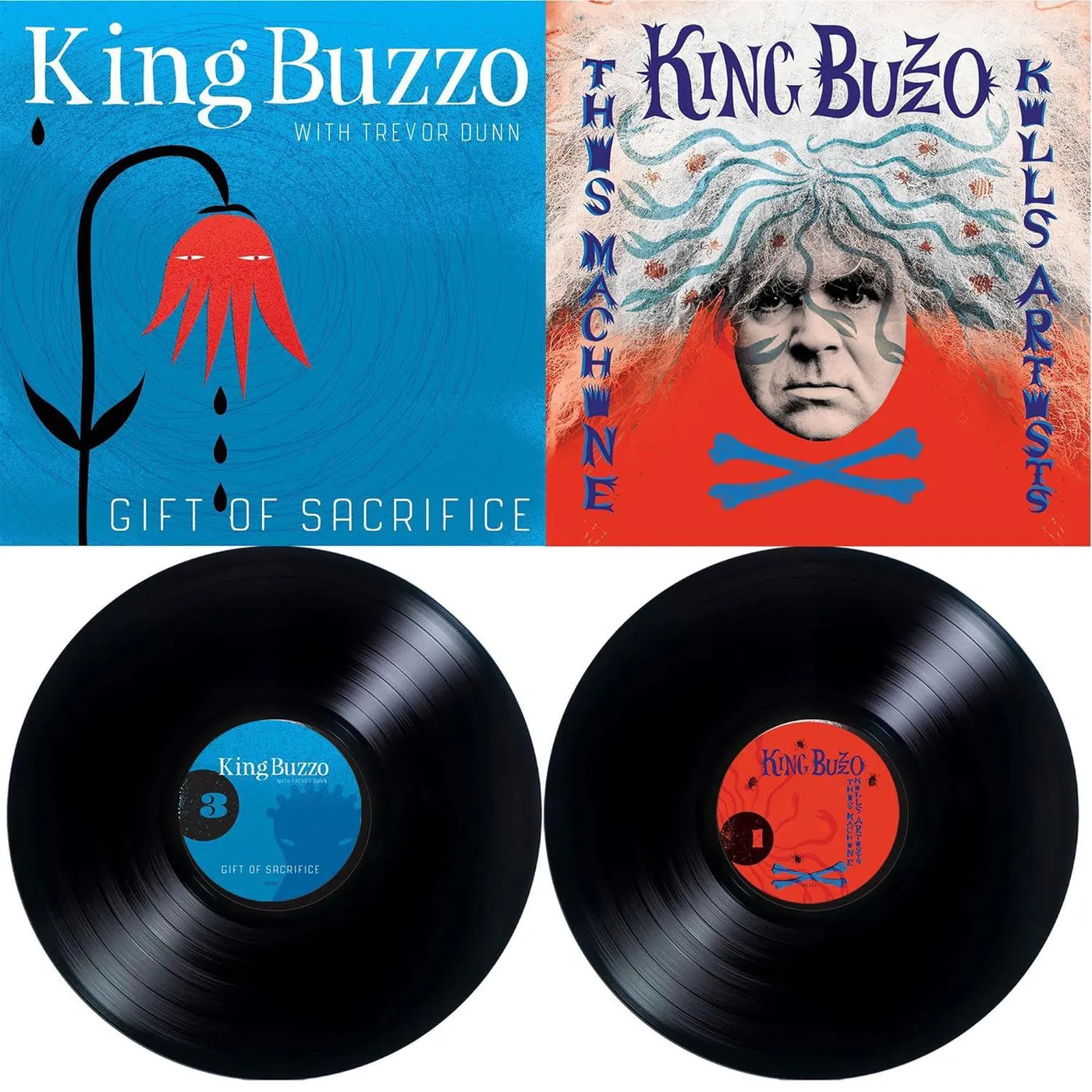 King Buzzo This Machine Kills Artists + Gift Of Sacrifice Vinyl Record