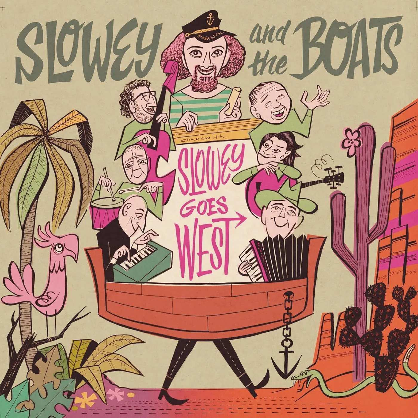Slowey And The Boats Slowey Goes West Vinyl Record