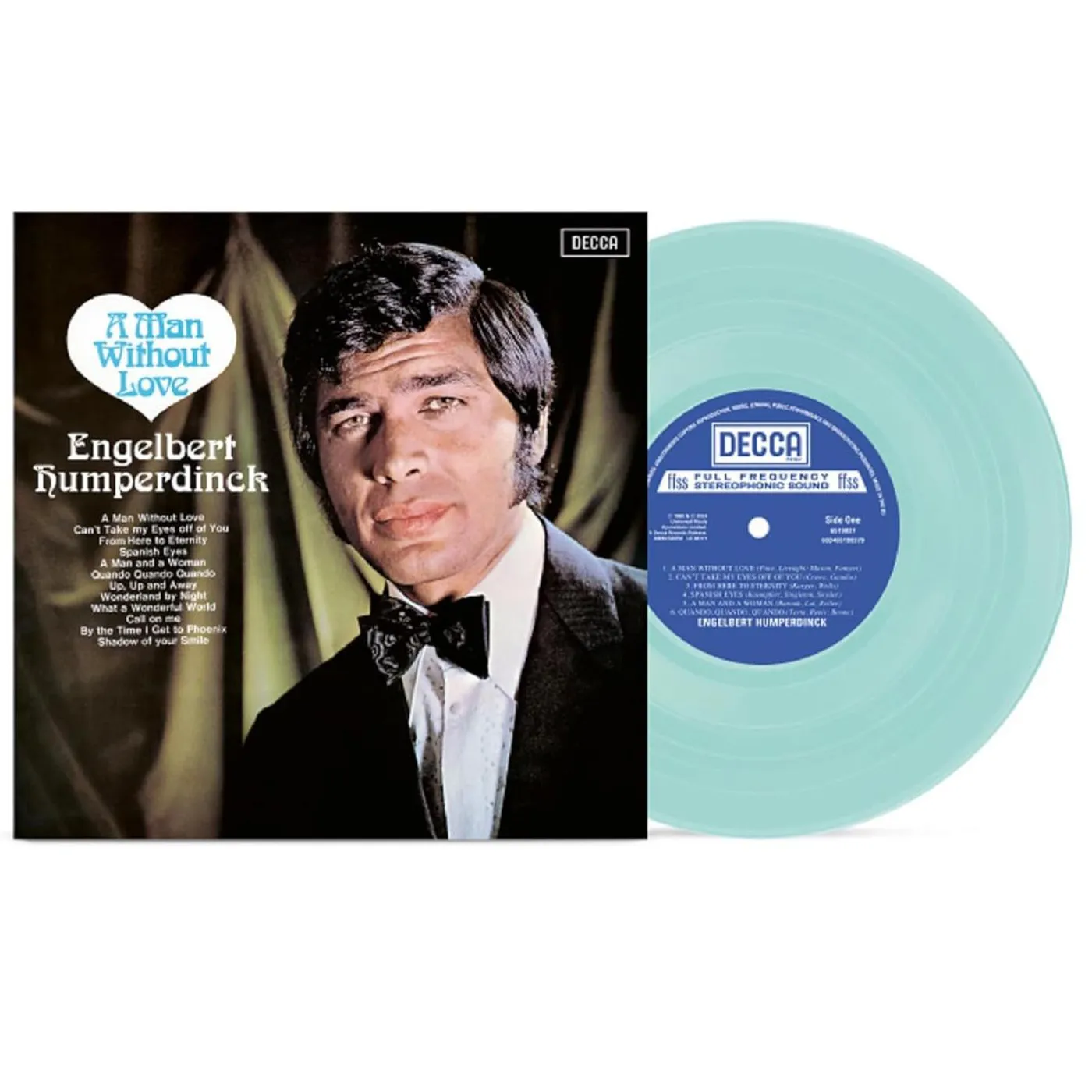 Engelbert Humperdinck Man Without Love (Turquoise ) 1Vinyl Record