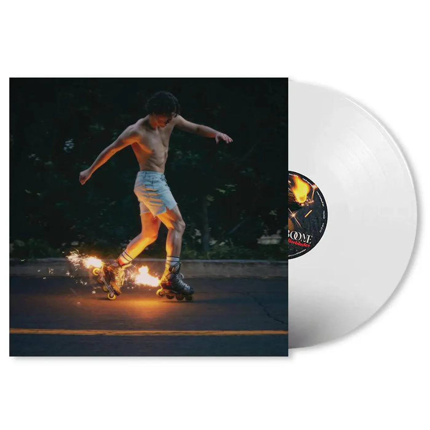 Benson Boone Fireworks & Rollerblades (Clear) Vinyl Record