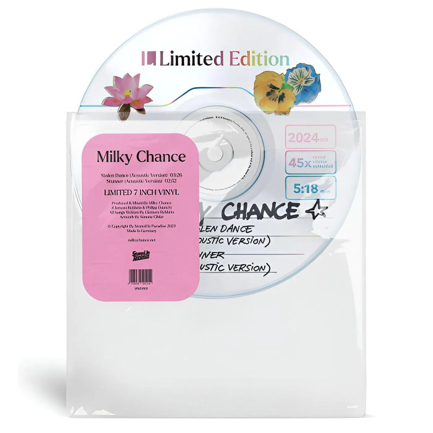 Milky Chance Stolen Dance (7" Picture Disc) Vinyl Record