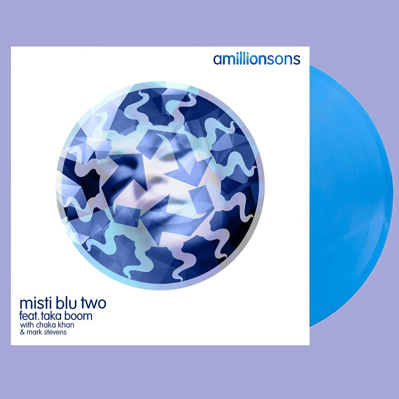 amillionsons Misti Blu Two (Blue) Vinyl Record
