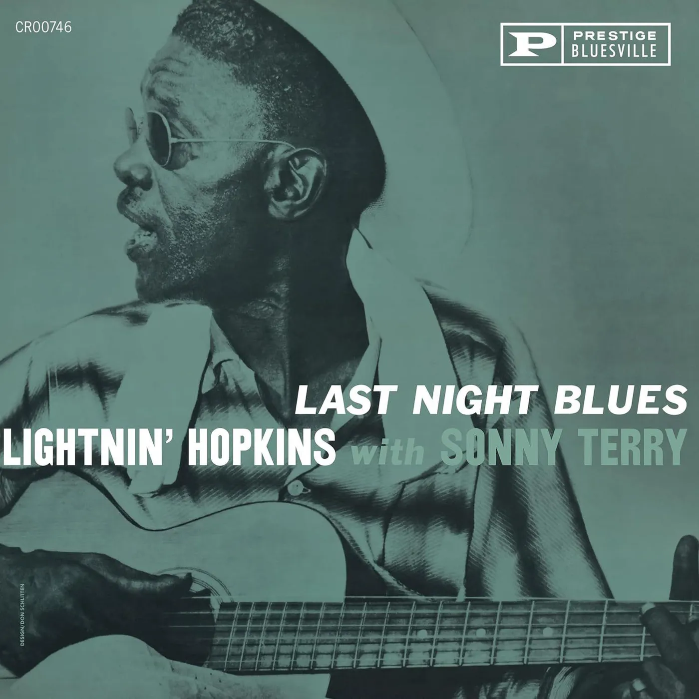 Lightinin Hopkins / Sonny Terry Last Night Blues (Bluesville Acoustic Sounds Series) Vinyl Record