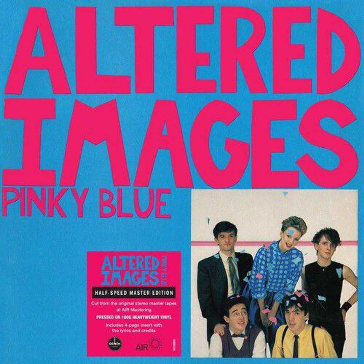 Altered Images Pinky Blue Vinyl Record