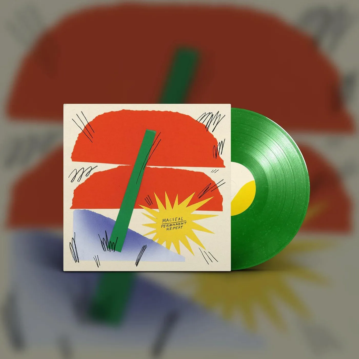 Macseal Permanent Repeat (Green) Vinyl Record