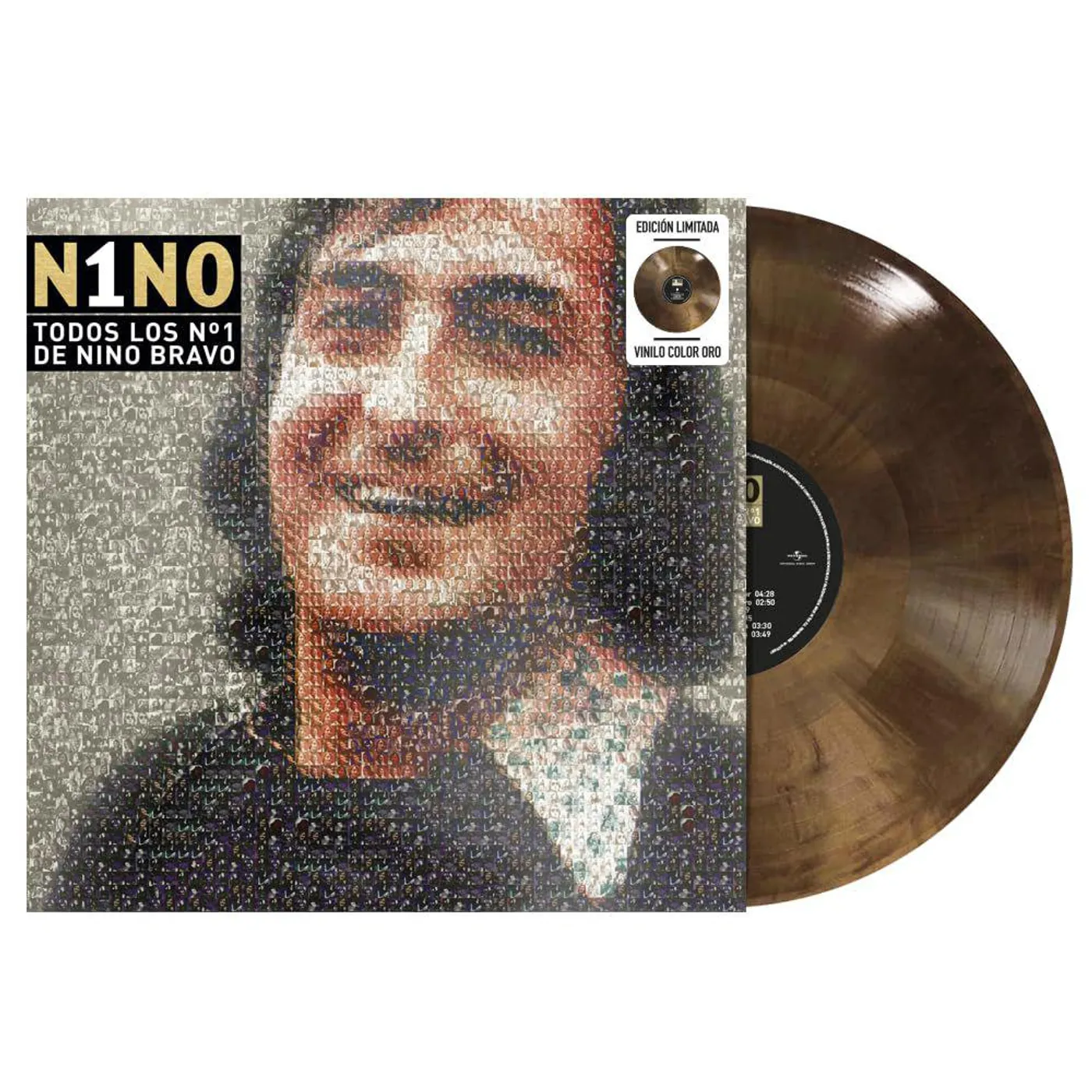 Nino Bravo N1N0 (Gold Marble) Vinyl Record