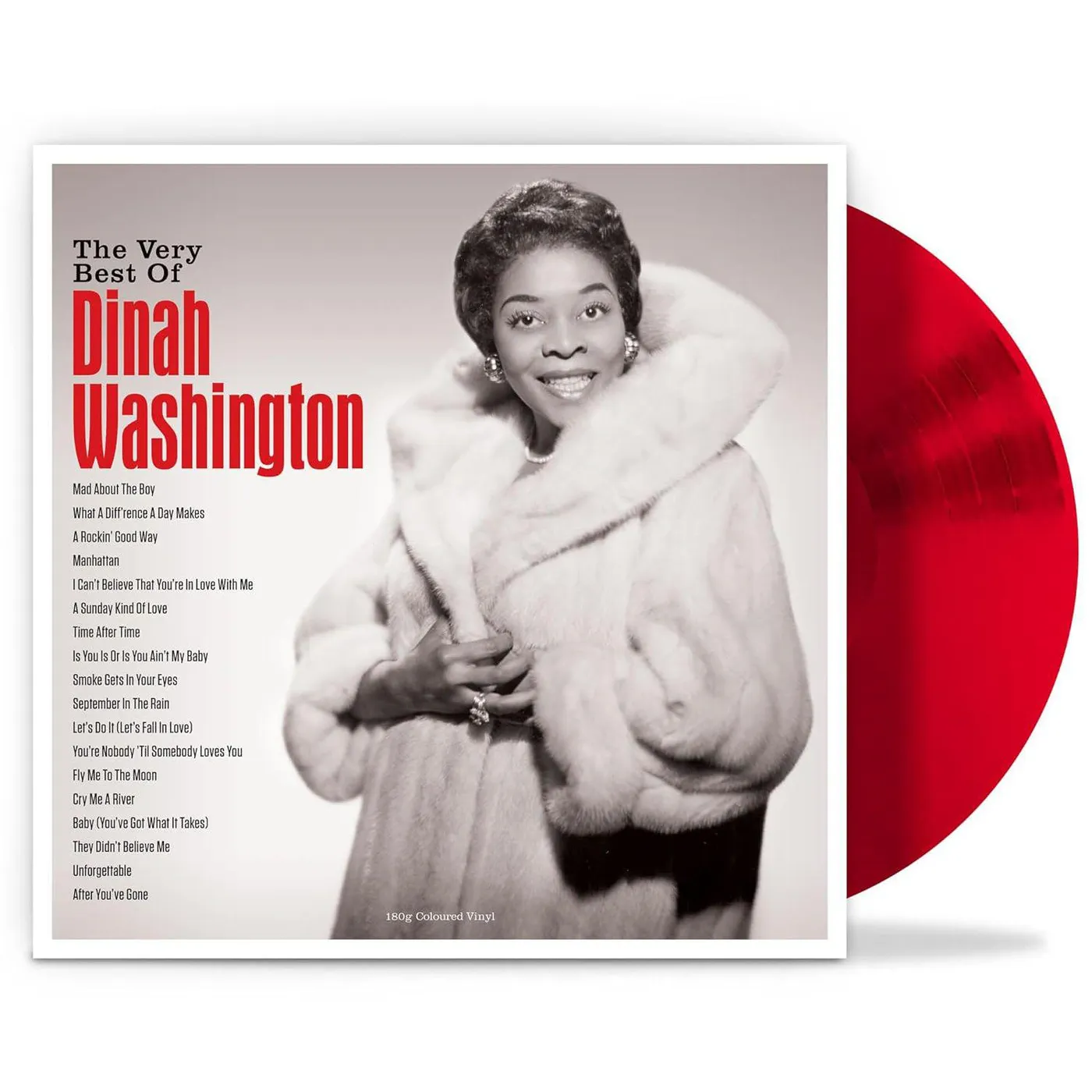 Dinah Washington Very Best Of (Red) Vinyl Record