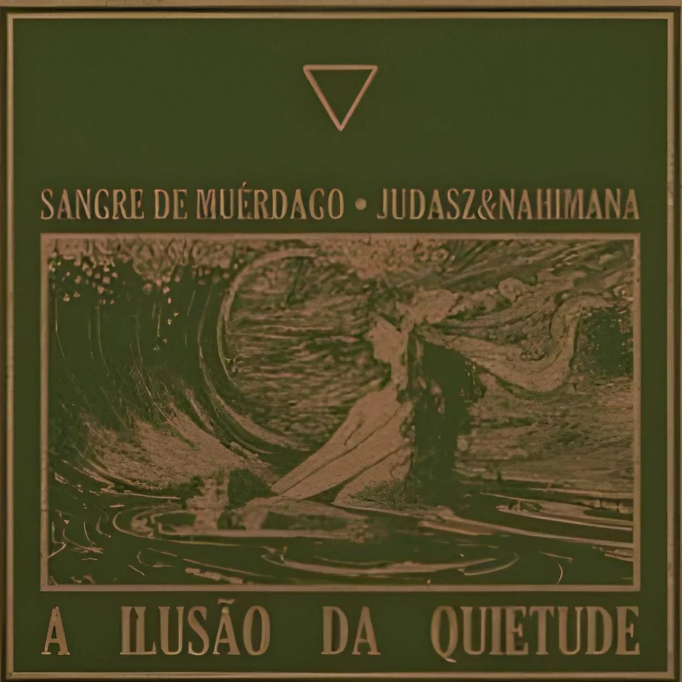 Sangre de Muerdago A Ilusao Da Quietude (Green) Vinyl Record