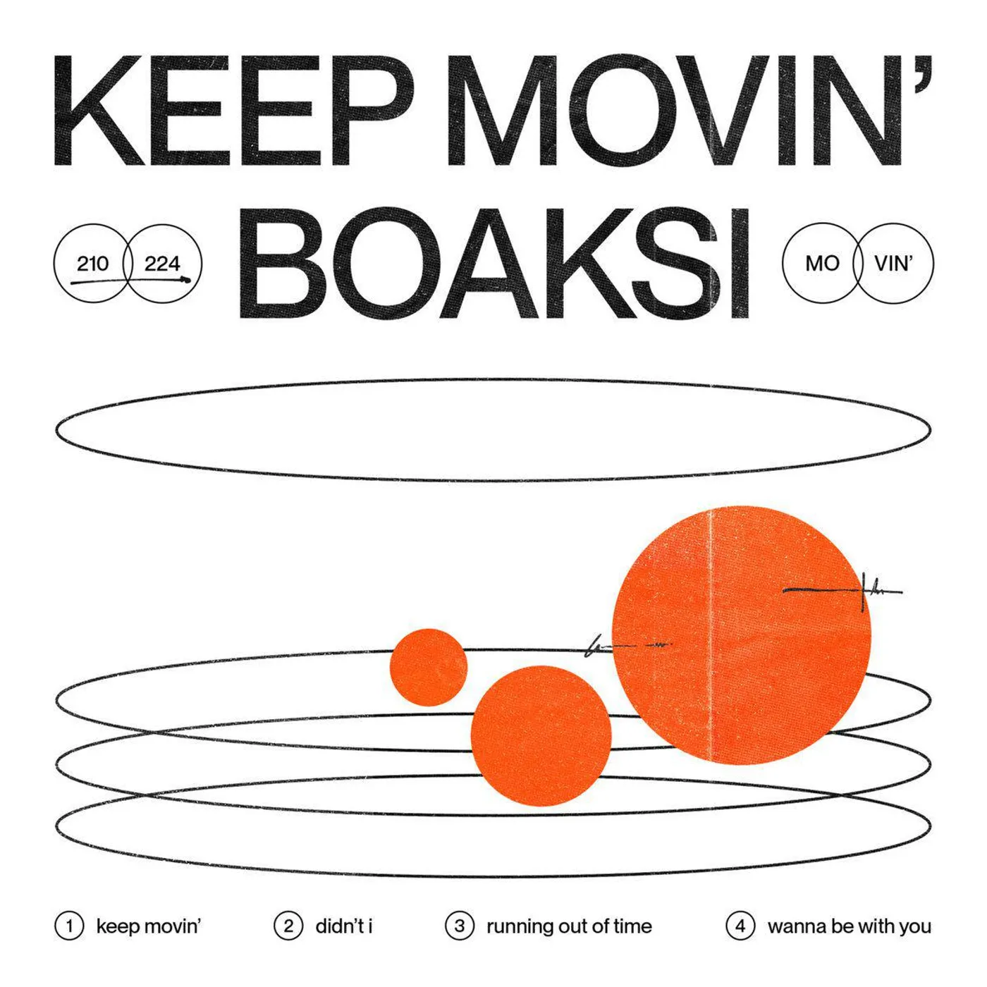 Boaksi Keep Movin Vinyl Record