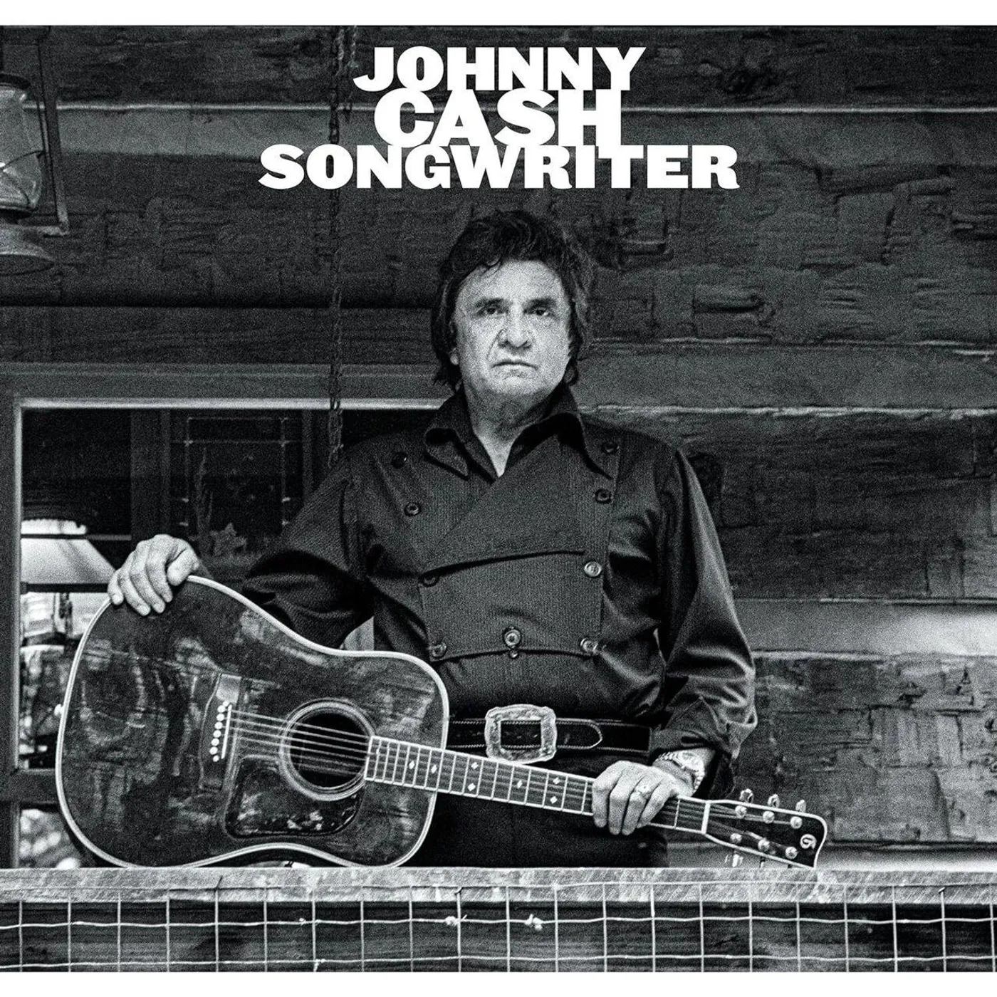 Johnny Cash Songwriter (Limited Edition, Clear, Black, Splatter) Vinyl Record