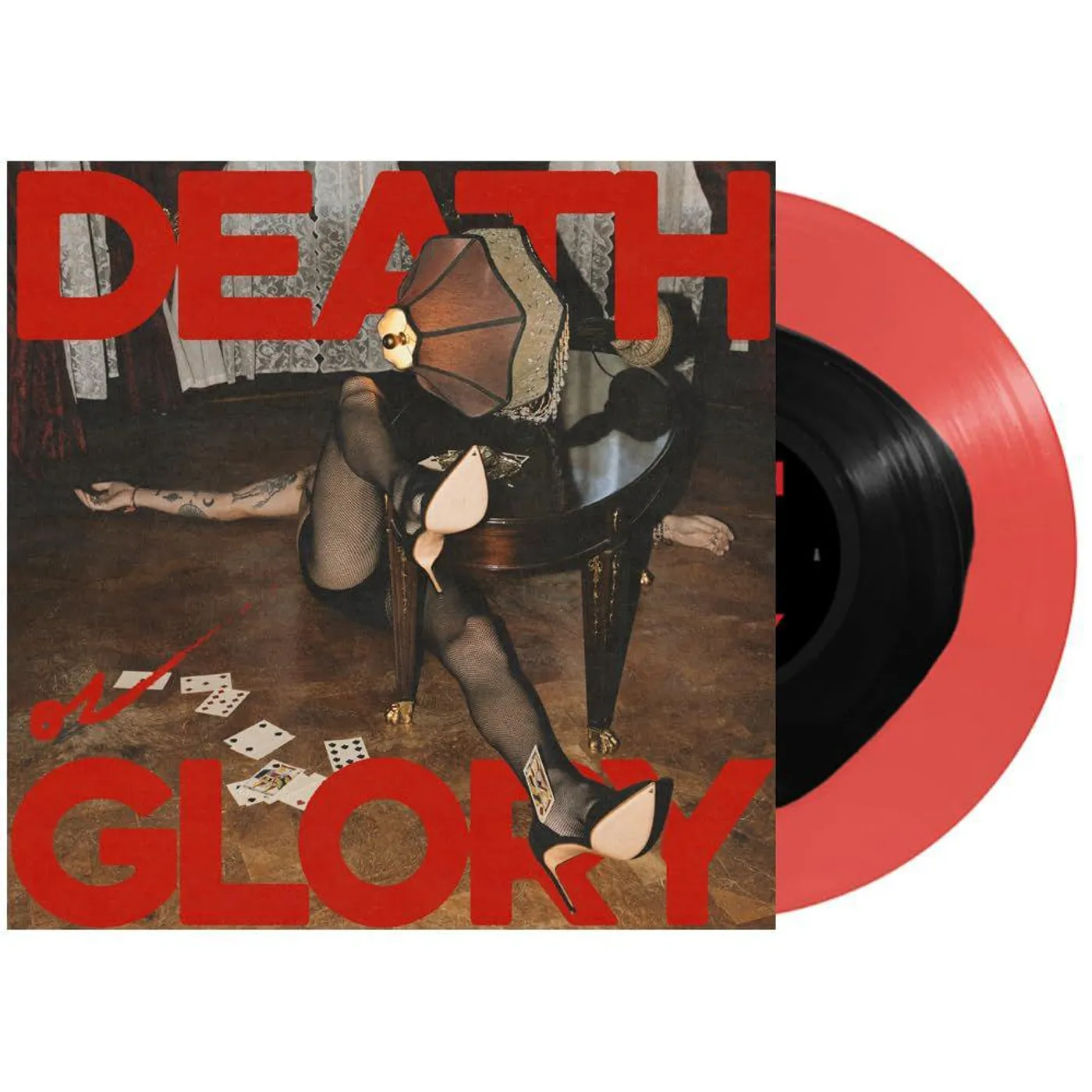 Palaye Royale Death Or Glory (Black, Red) Vinyl Record
