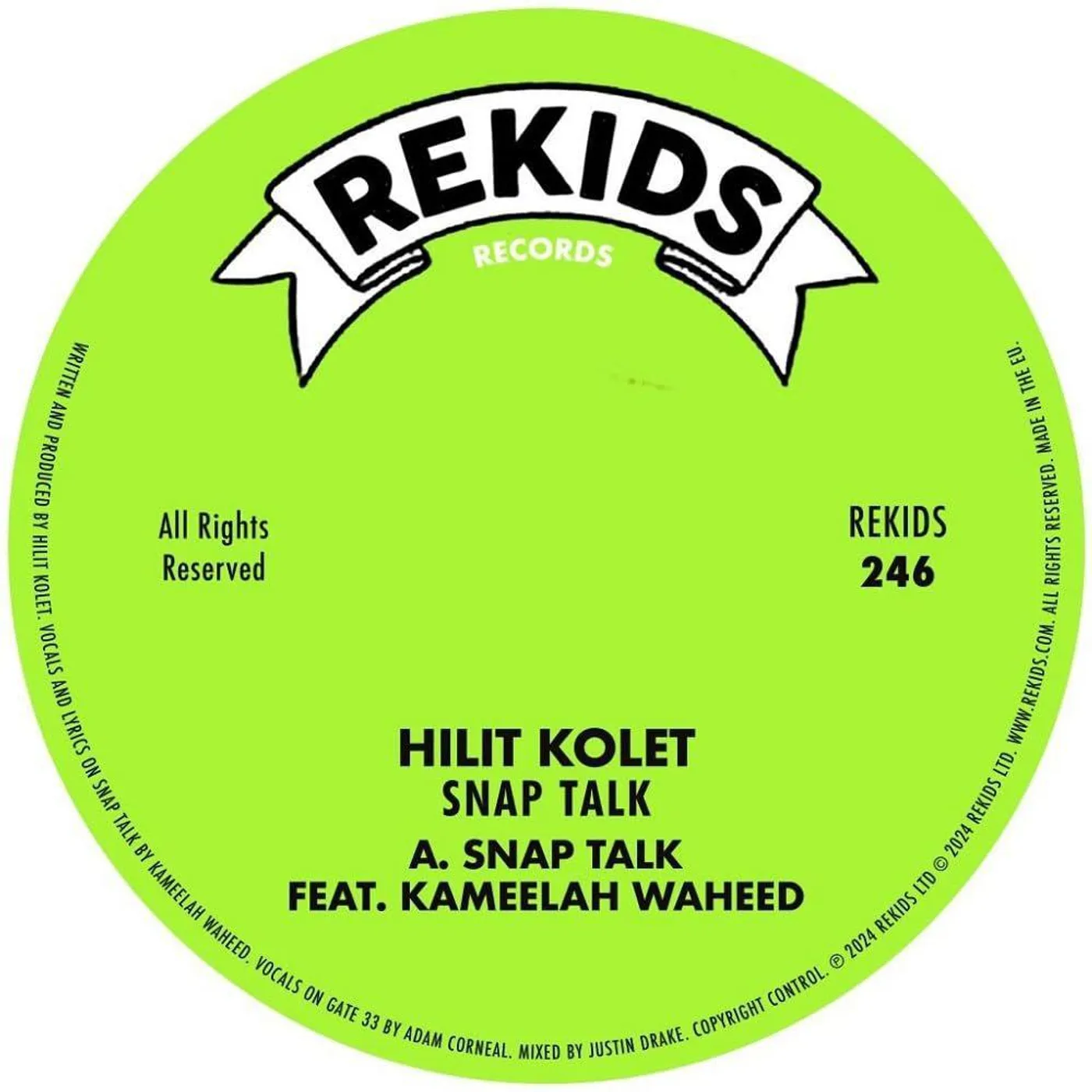 Hilit Kolet Snap Talk Vinyl Record