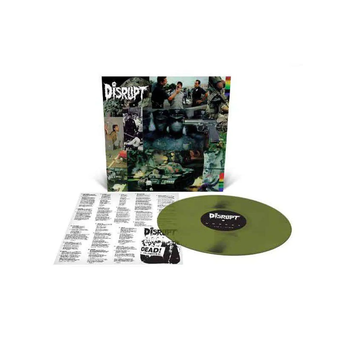 disrupt Unrest (Green/Limited) Vinyl Record