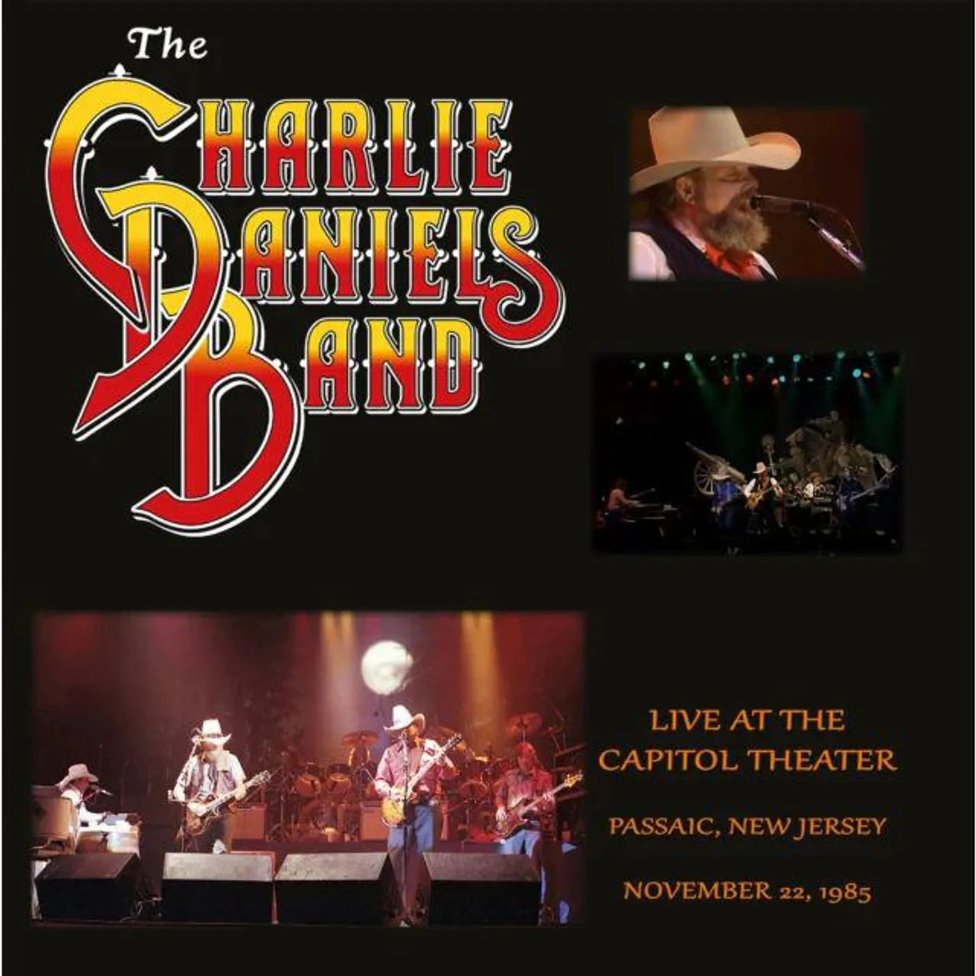 The Charlie Daniels Band Live At The Capitol Theater - November 22 1985 (2LP/Marbled Black and Red) Vinyl Record