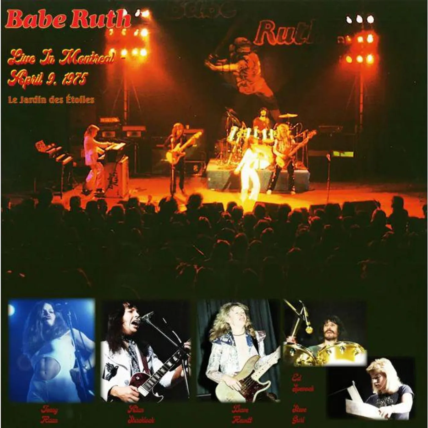 Babe Ruth Live In Montreal April 9 1975 Vinyl Record - Colored Vinyl, Gatefold Sleeve, Limited Edition
