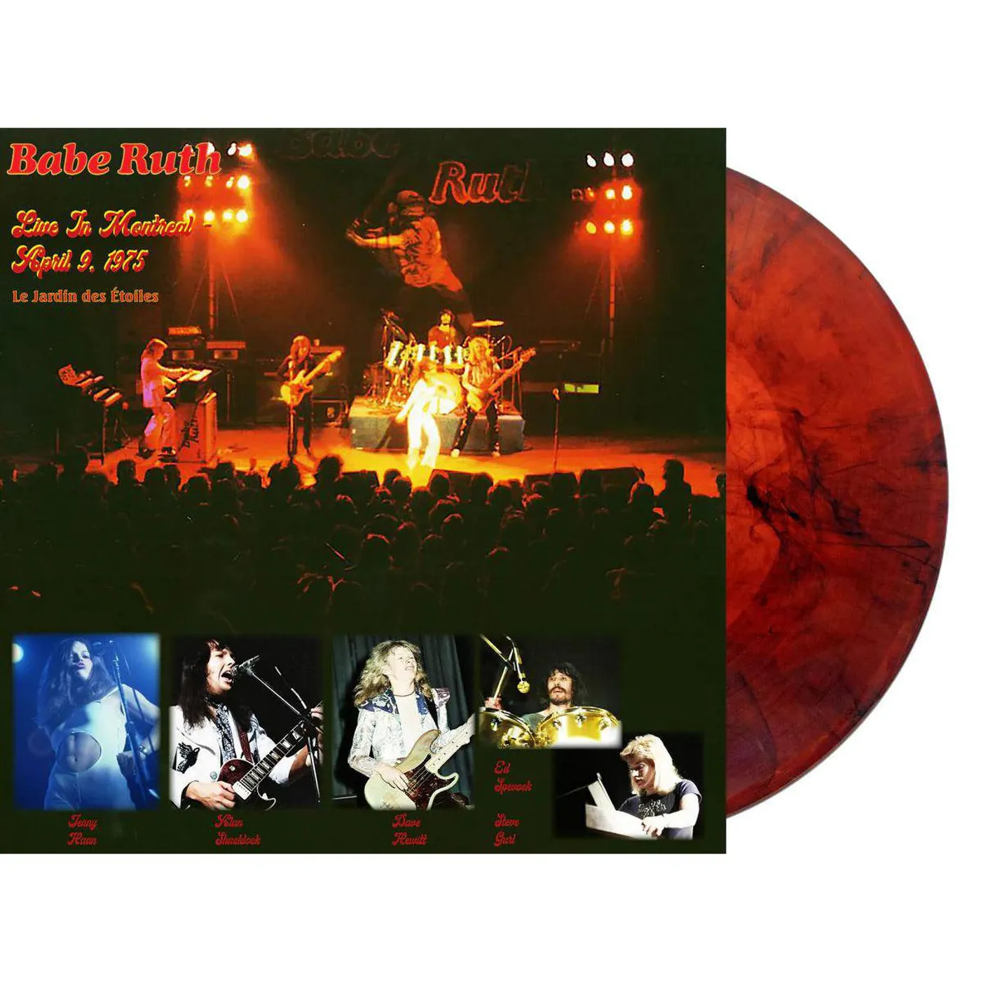 Babe Ruth Live In Montreal April 9 1975 Vinyl Record - Colored Vinyl, Gatefold Sleeve, Limited Edition