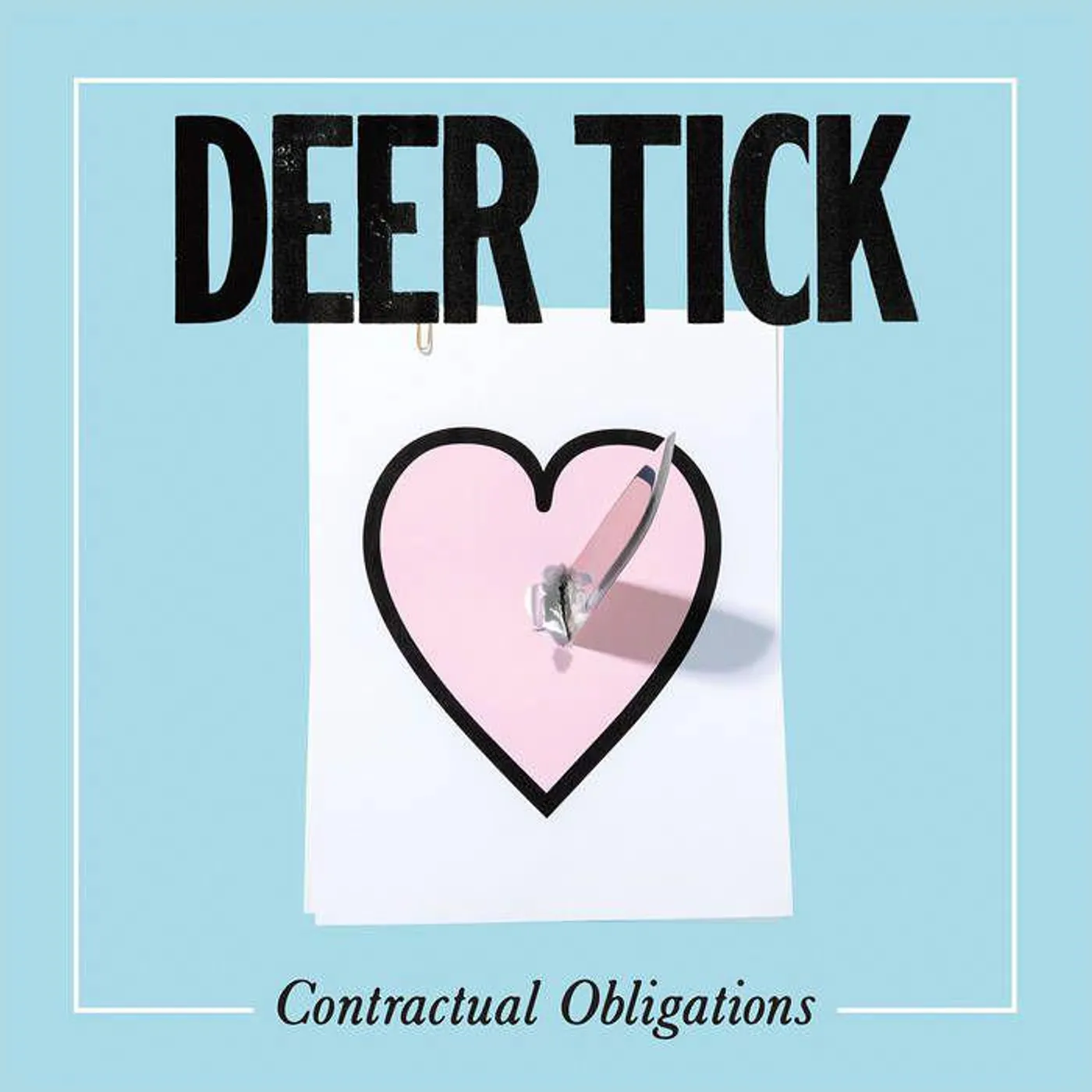 Deer Tick Contractual Obligations (Light Blue) Vinyl Record