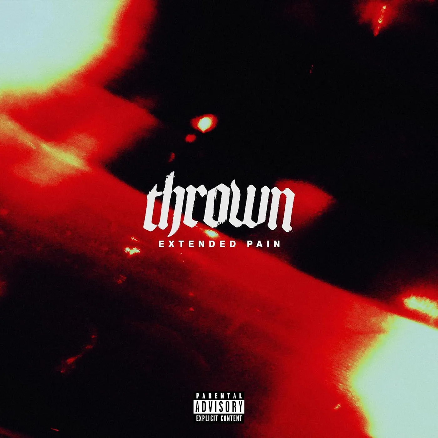 thrown Extended Pain (Black Splatter) Vinyl Record