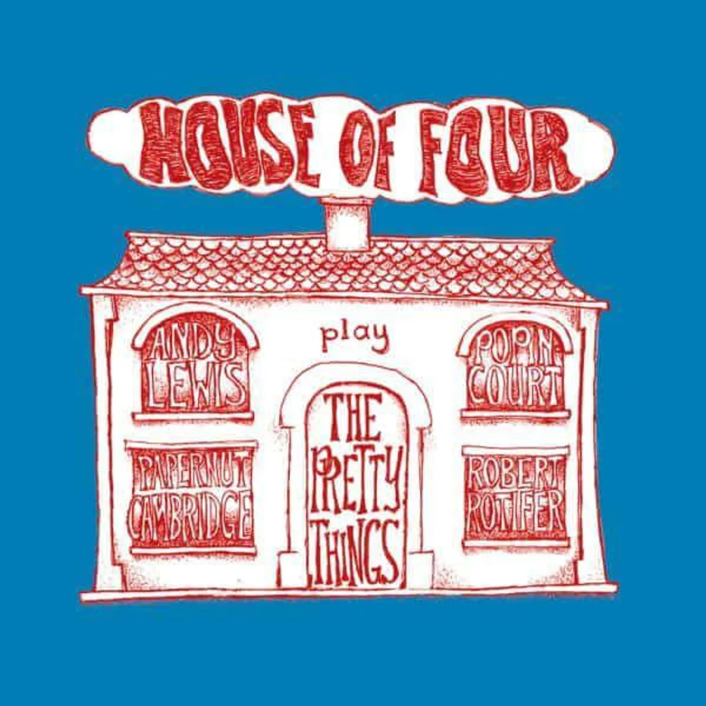 Andy Lewis / Popincourt / Papernut Cambridge HOUSE OF FOUR Vinyl Record