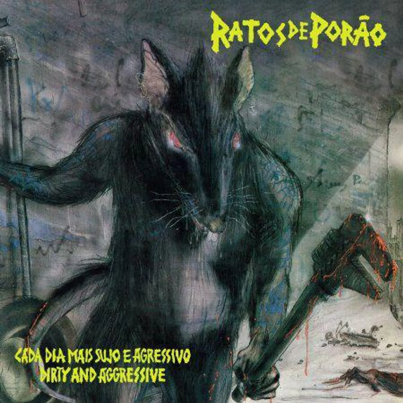 Ratos De Porão C.D.M.S.E.A. / Dirty & Aggressive (2LP/Black) Vinyl Record
