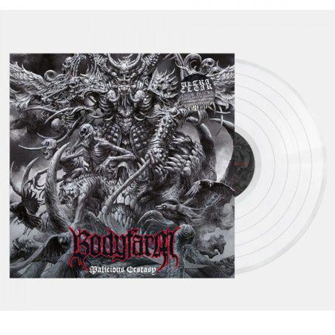 Bodyfarm Malicious Ecstasy (Clear) Vinyl Record