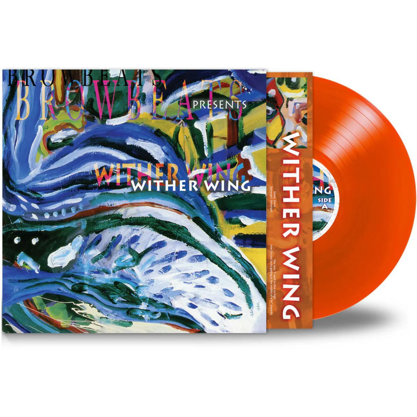 Browbeats Wither Wing (Red) Vinyl Record
