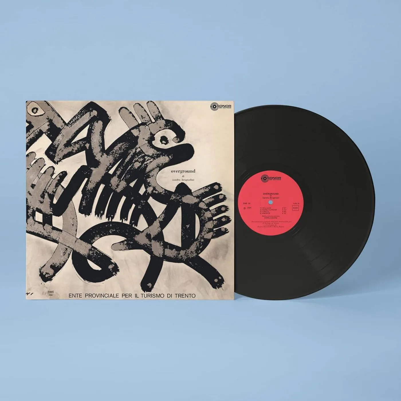 Sandro Brugnolini Overground Vinyl Record