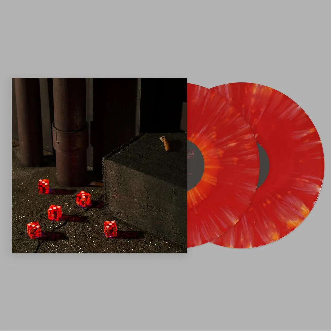 Bright Eyes Five Dice, All Threes (2LP/Orange and Red) Vinyl Record