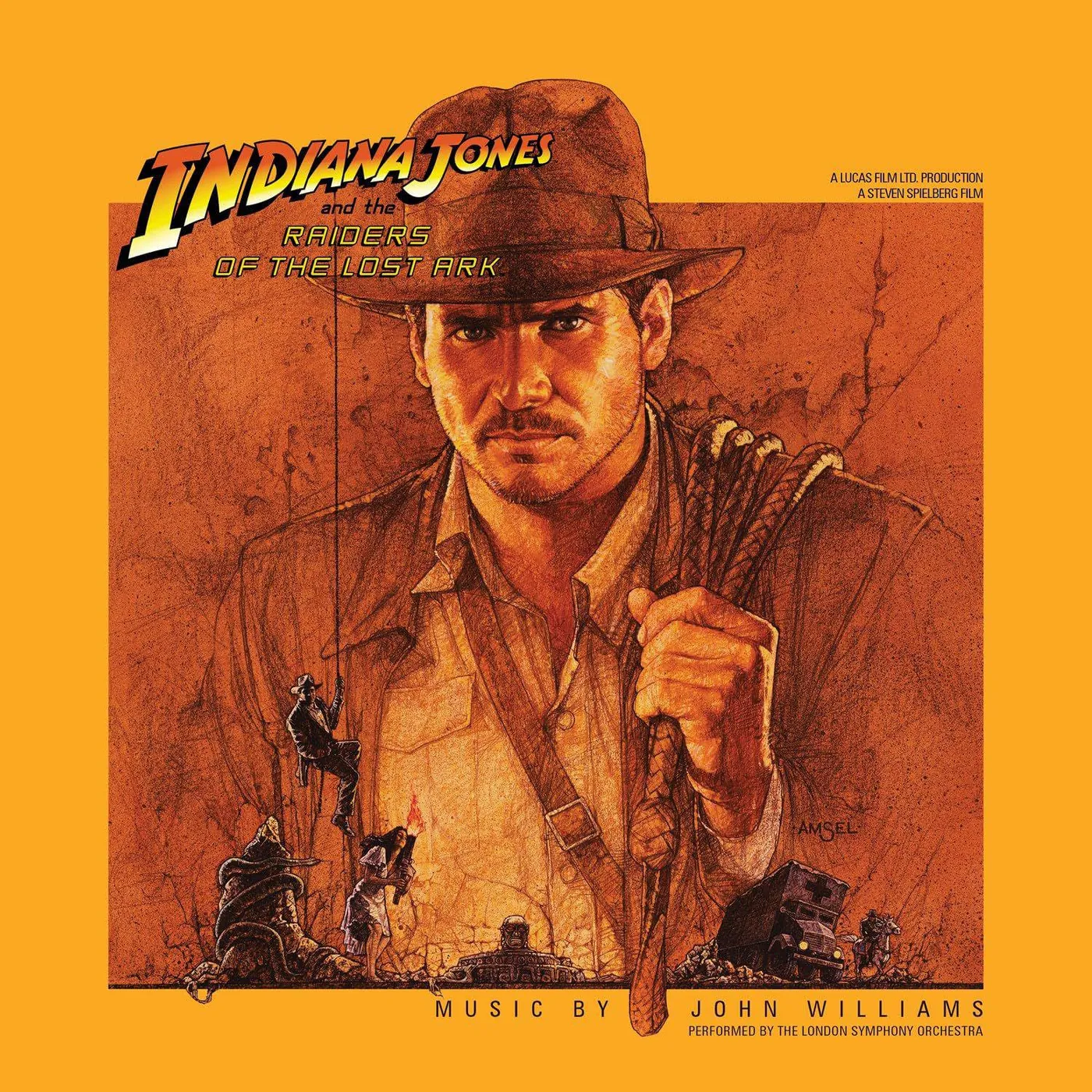 John Williams  Raiders Of The Lost Ark - Original Soundtrack Vinyl Record