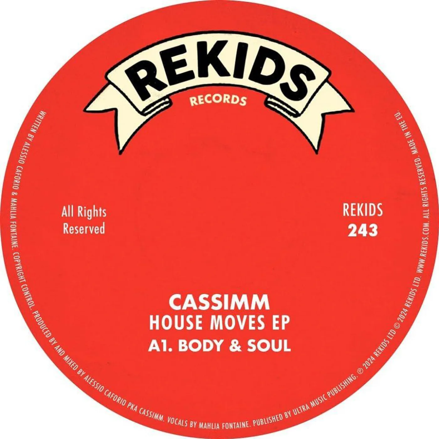 CASSIMM House Moves Vinyl Record