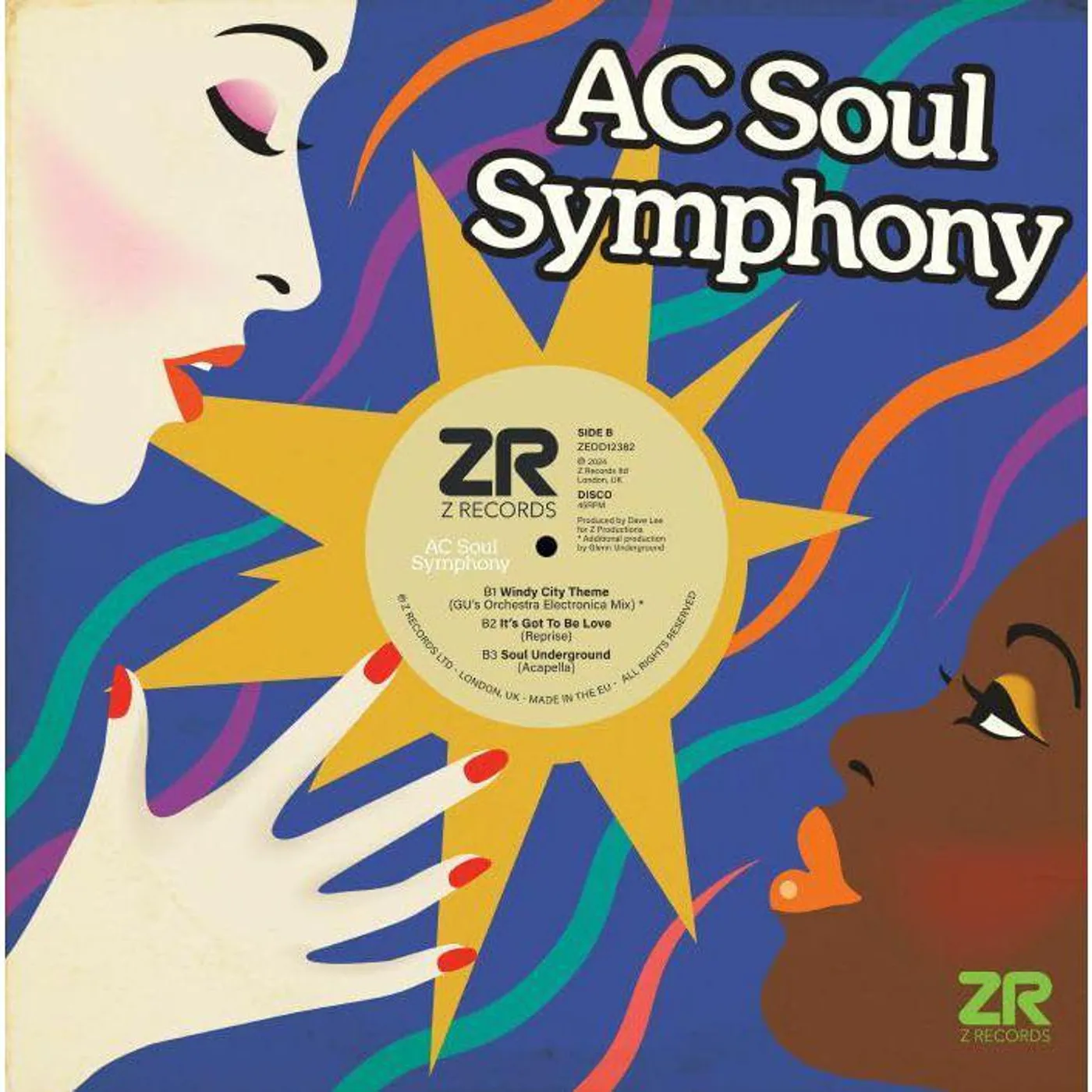AC Soul Symphony Something New & Remixed (12") Vinyl Record
