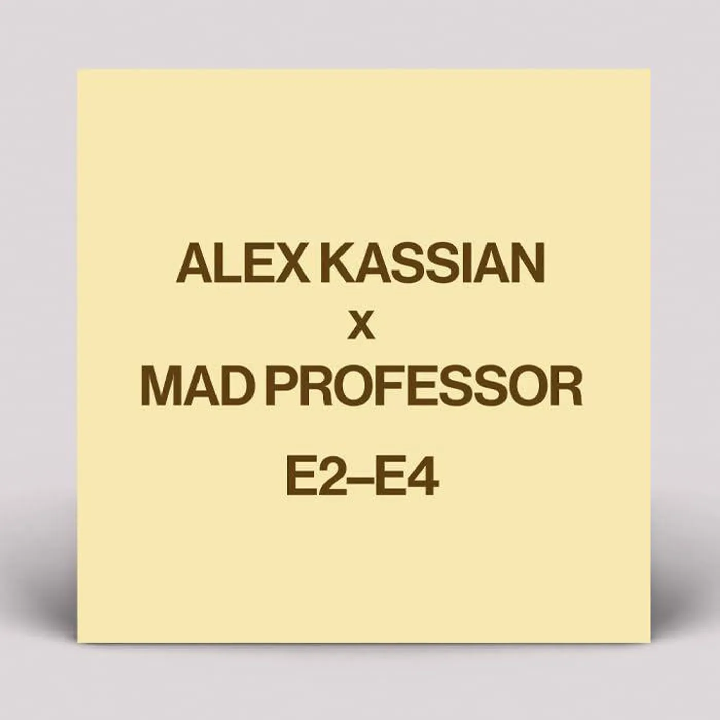 Alex Kassian x Mad Professor – E2-E4 12” Alex Kassian x Mad Professor - E2-E4 - 12