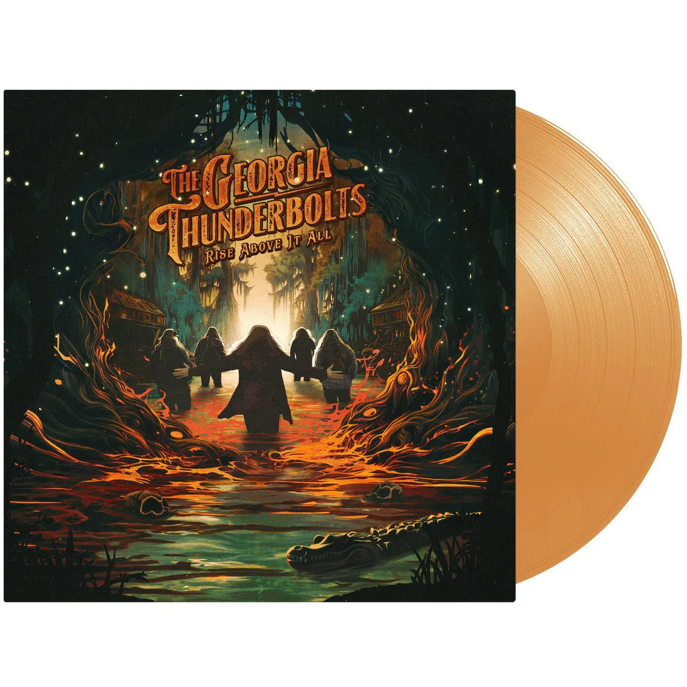 The Georgia Thunderbolts Rise Above It All (Orange) Vinyl Record