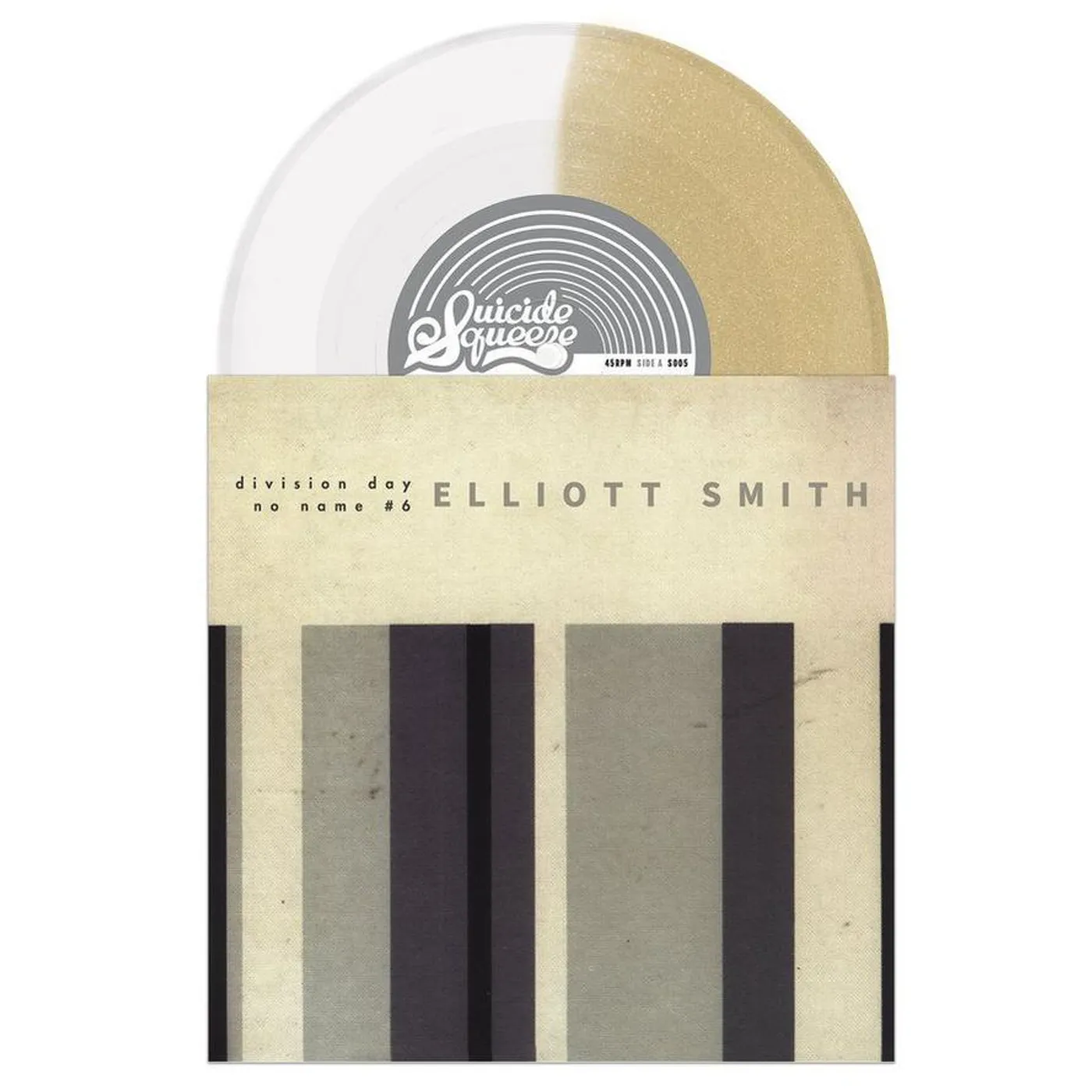 Elliott Smith Division Day (Gold, White) Vinyl Record