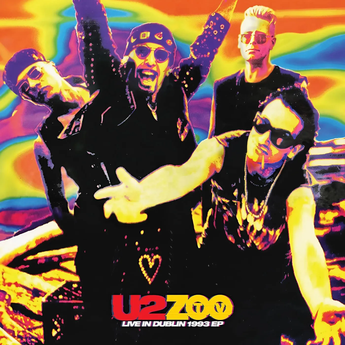 U2 Zoo TV: Live In Dublin 1993 (Limited Edition, Extended Play, Yellow) Vinyl Record