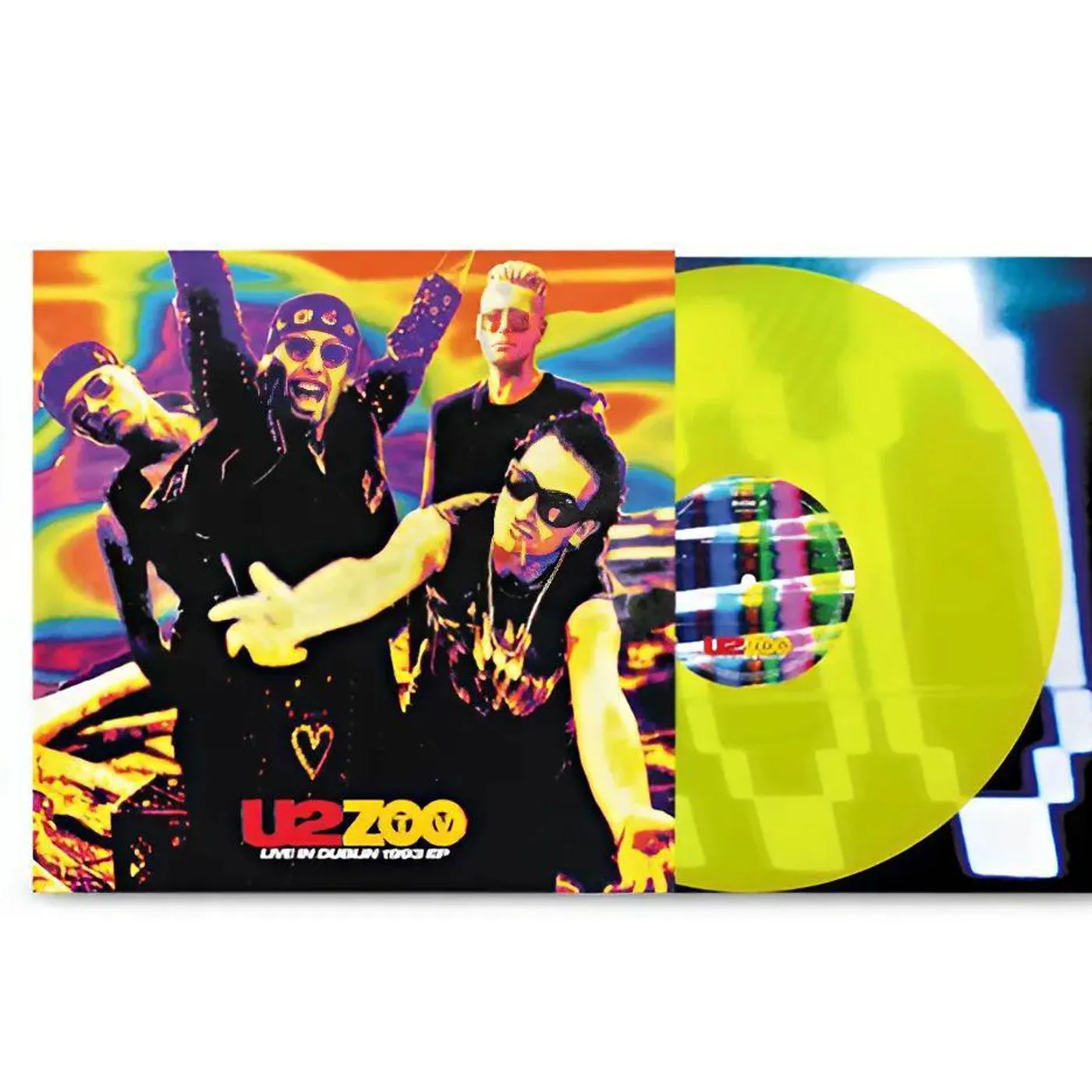 U2 Zoo TV: Live In Dublin 1993 (Limited Edition, Extended Play, Yellow) Vinyl Record