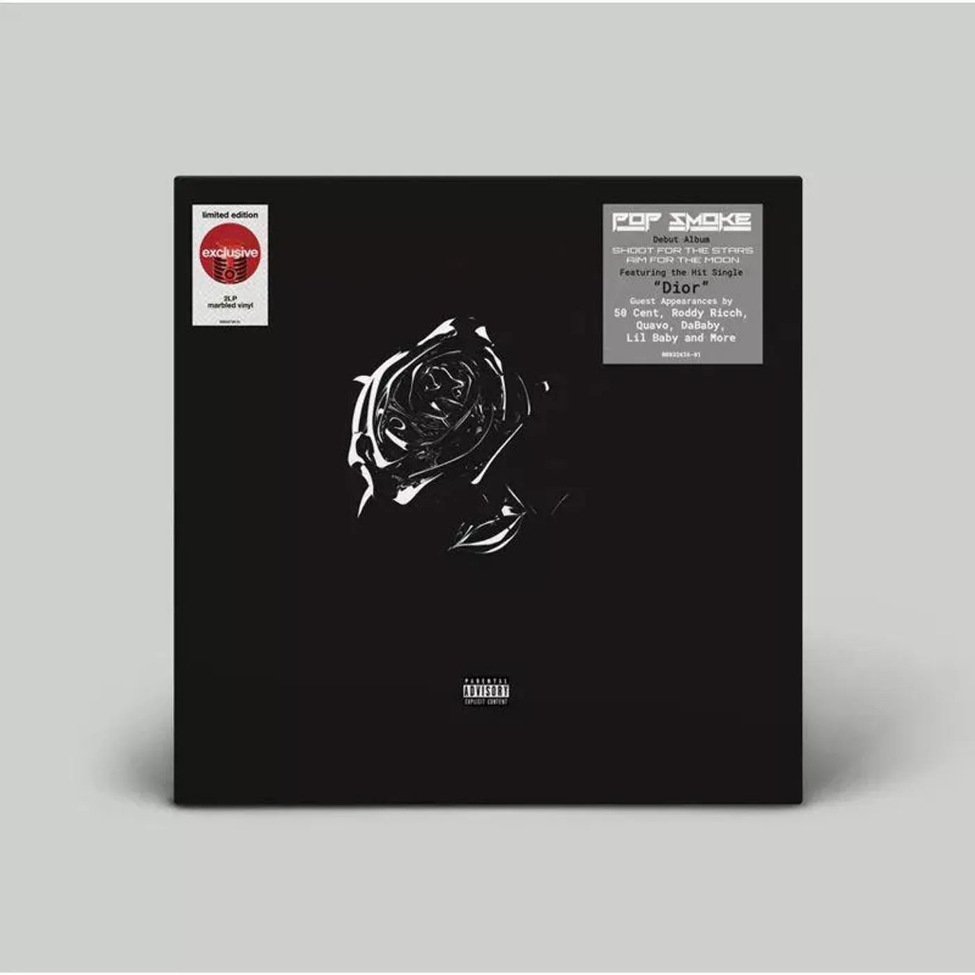 Pop Smoke Shoot For The Stars Aim For The Moon (2LP/Marble) Vinyl Record