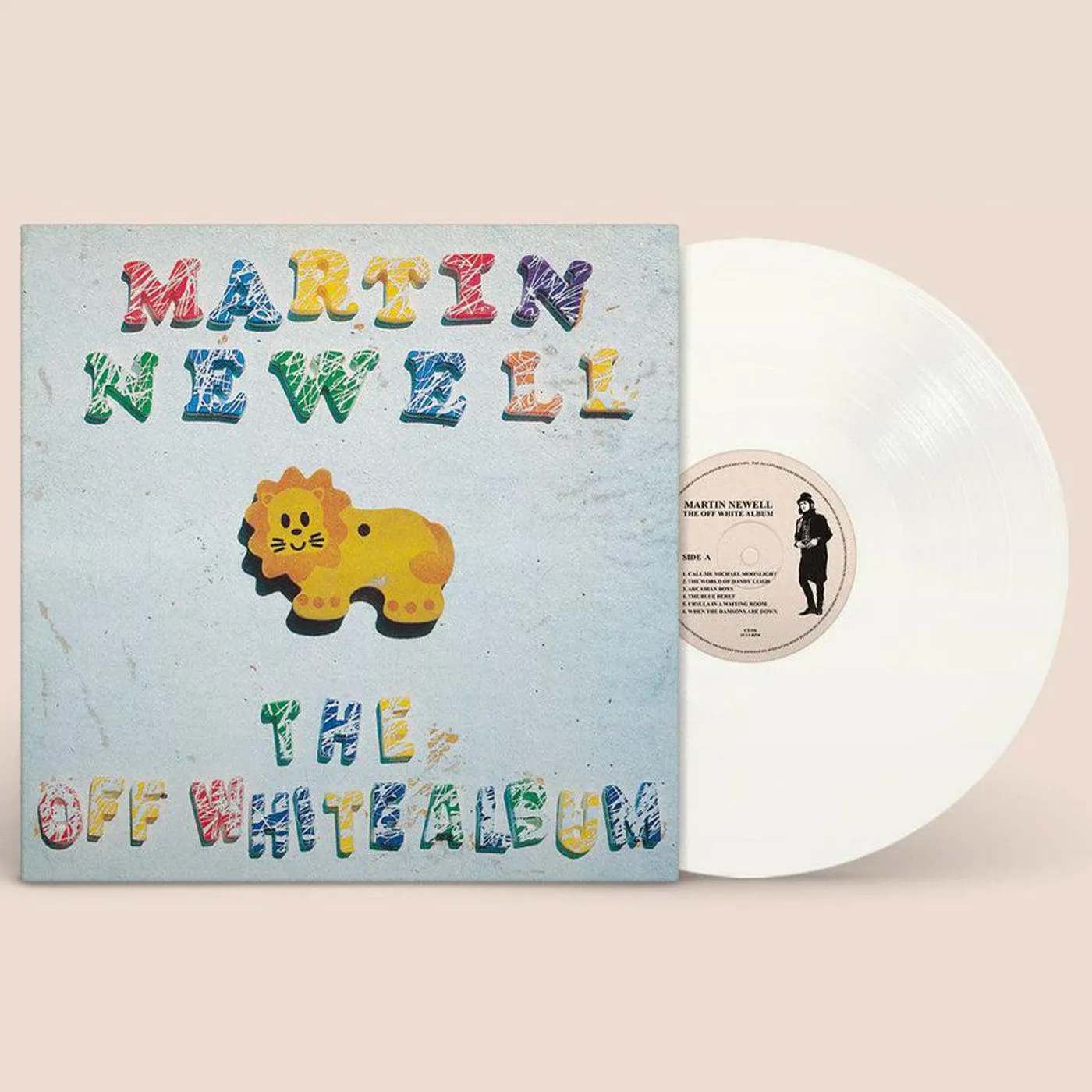 Martin Newell Off White Album (White) Vinyl Record