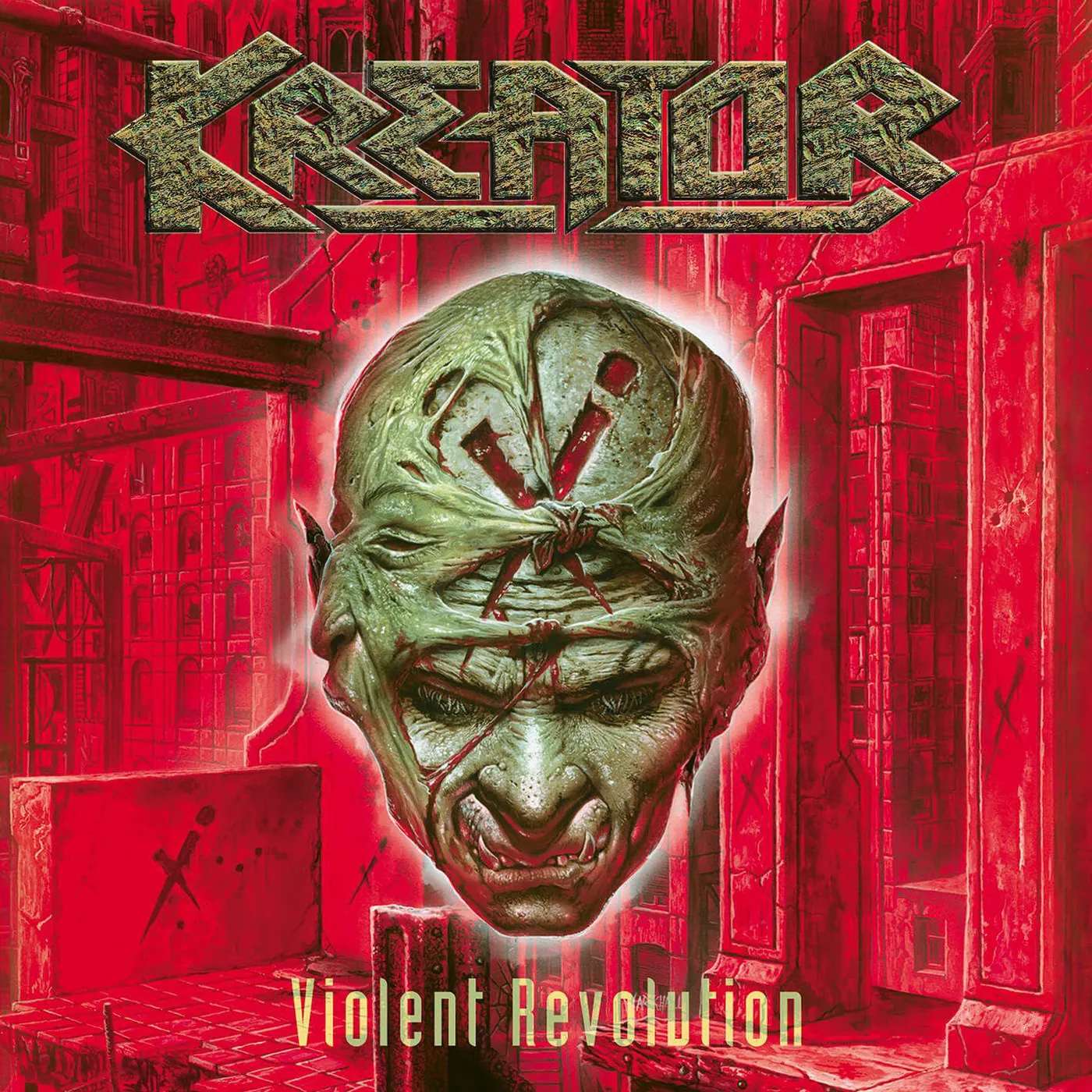 Kreator Violent Revolution (Gatefold/2LP/Yellow) Vinyl Record